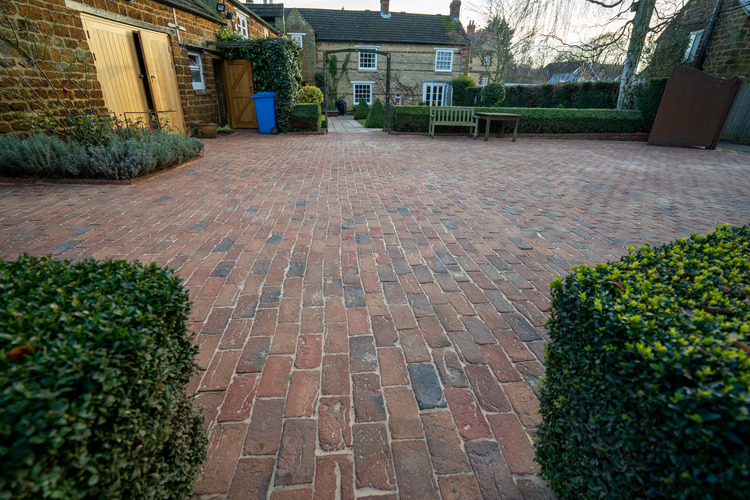 Block paving pressure washing