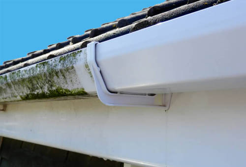 UPVC fascia cleaning