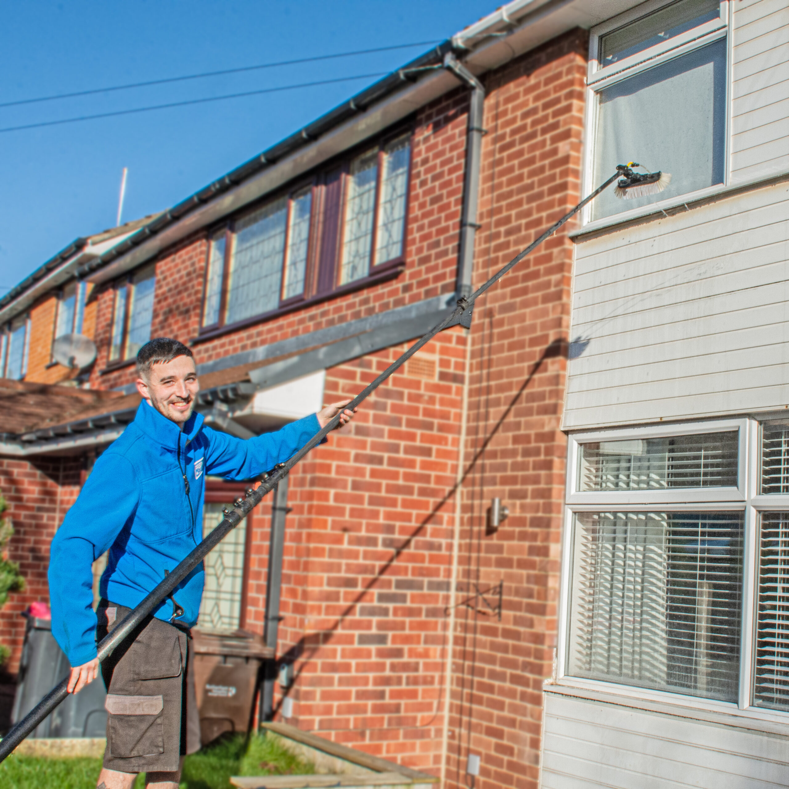 Soffit and fascia cleaning